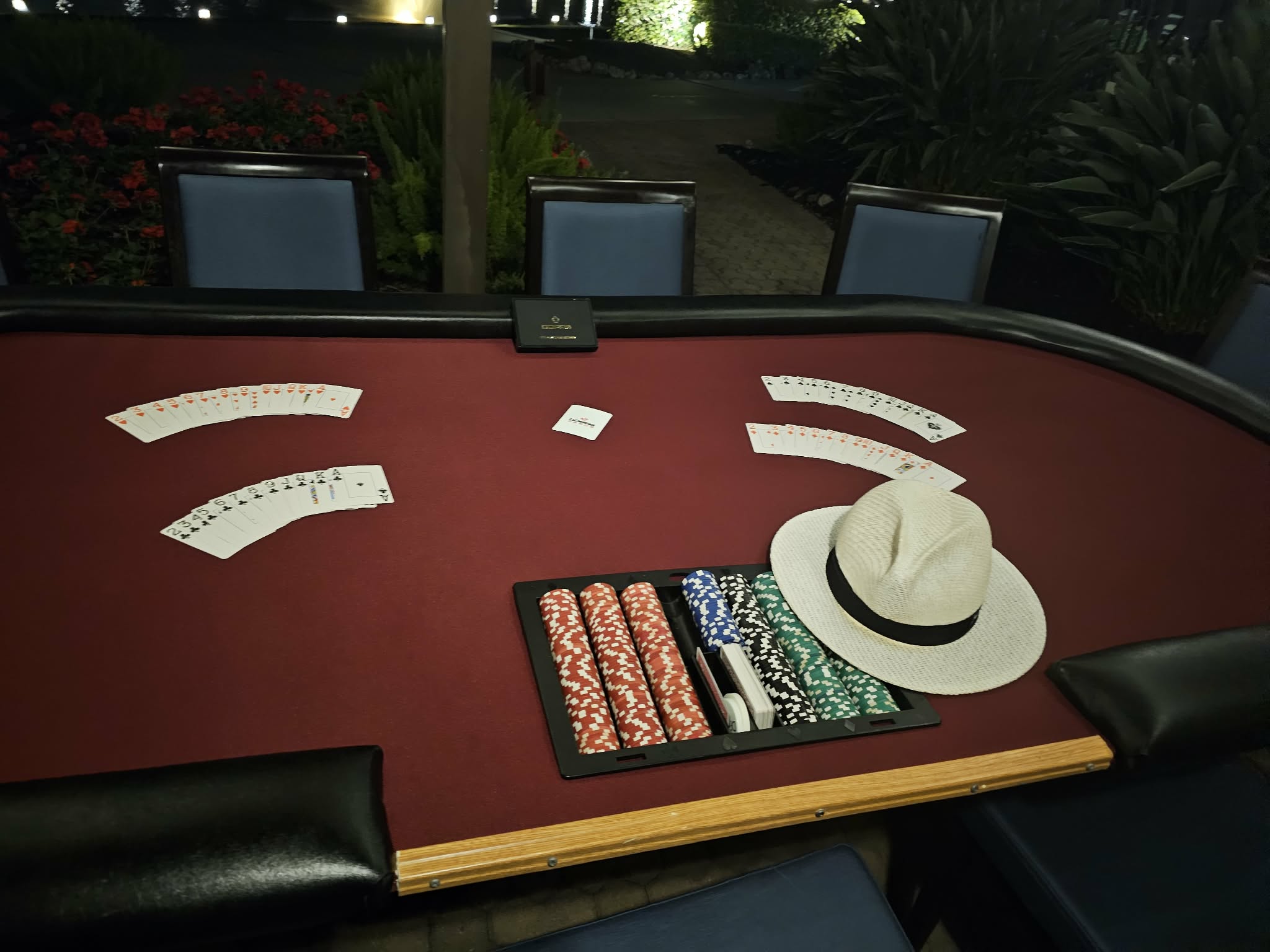 Texas Hold 'Em Poker setup